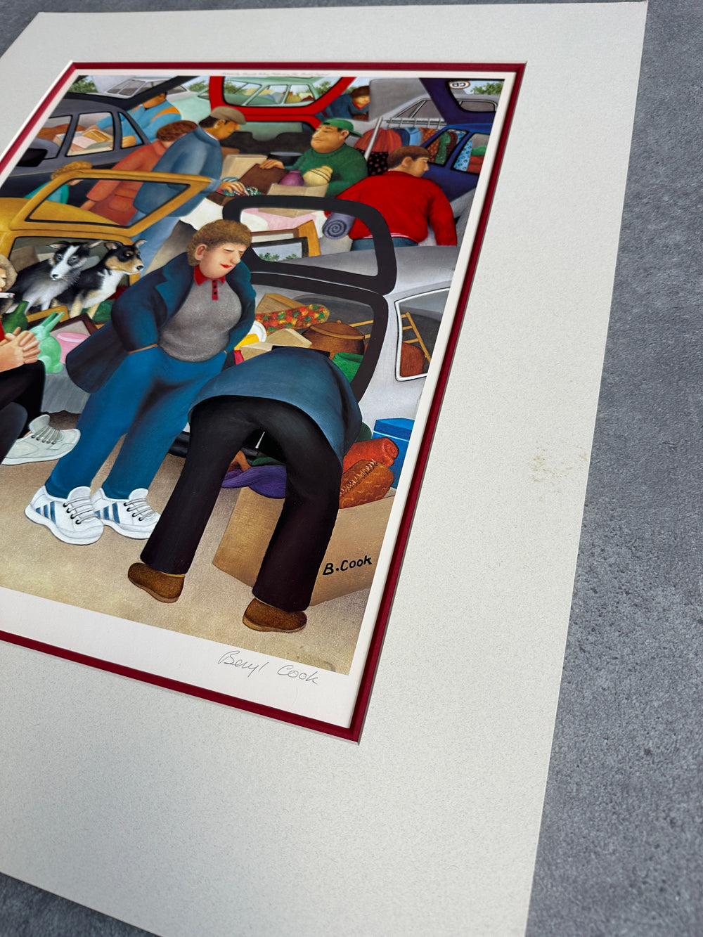 The Boot Sale (lithograph)