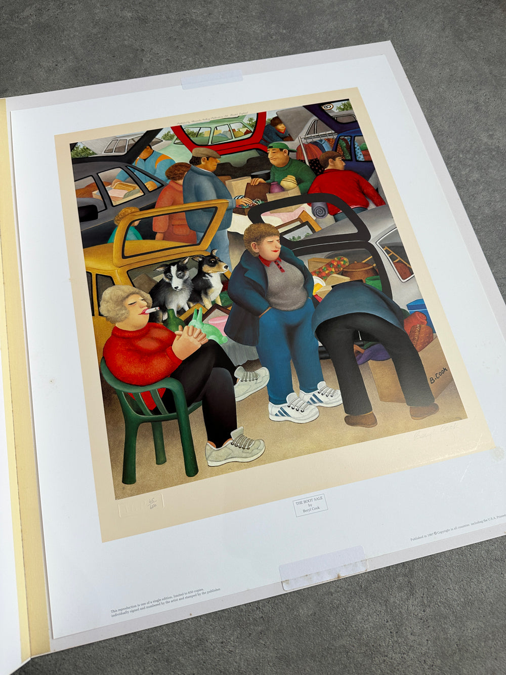 The Boot Sale (lithograph)