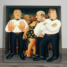 Load image into Gallery viewer, Bouncers 20cm x 20cm Ceramic Tile