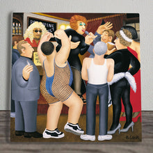 Load image into Gallery viewer, Party Boys 20cm x 20cm Ceramic Tile