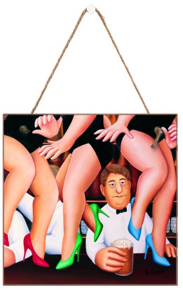 Beryl Cook Dancing on the Bar Gift-A-Card®