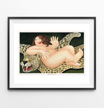 Load image into Gallery viewer, Nude on a Leopardskin