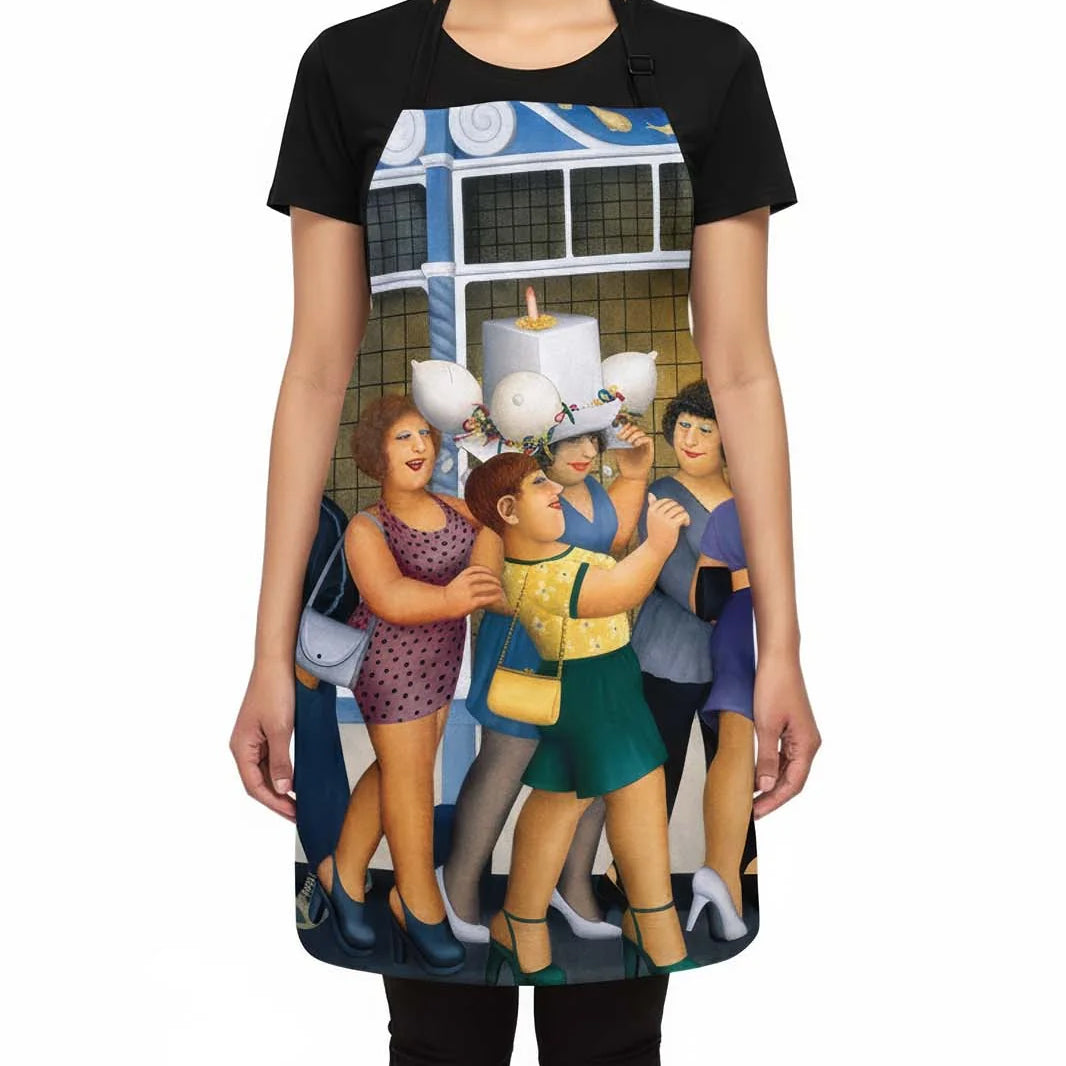 Hen Party Cotton Apron