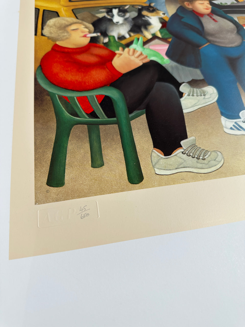 The Boot Sale (lithograph)