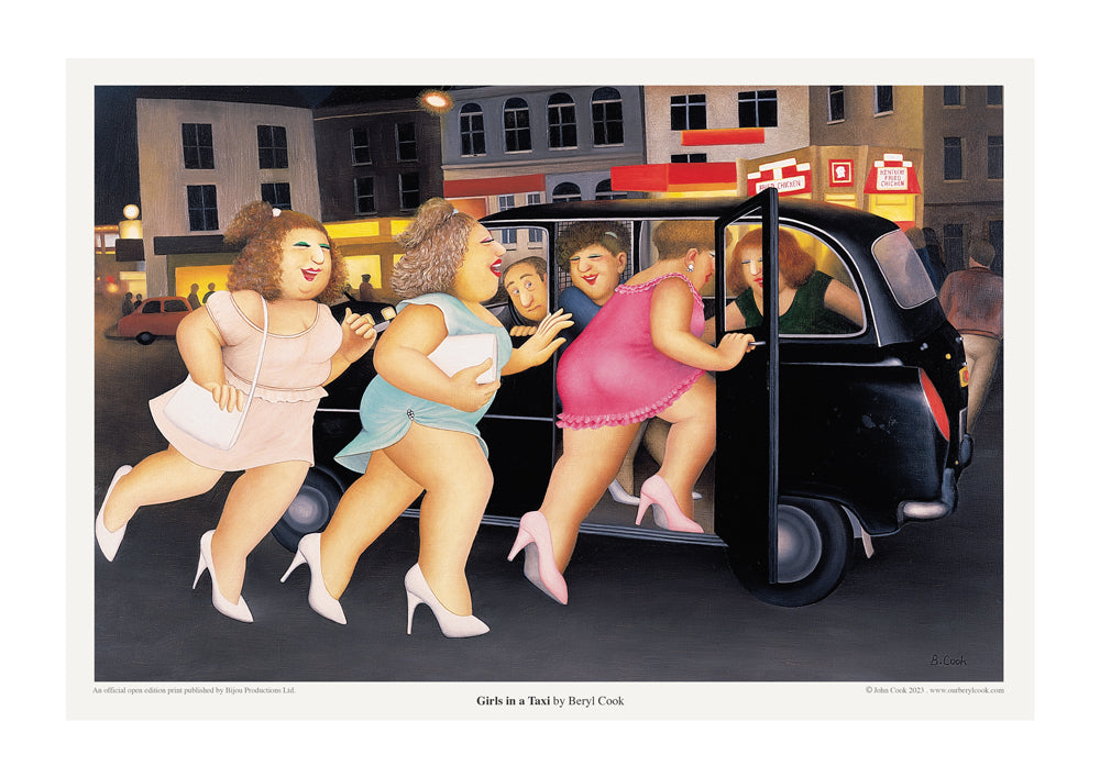Girls in a Taxi