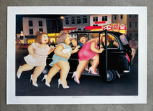 Load image into Gallery viewer, Girls in a Taxi
