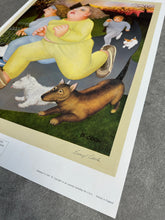 Load image into Gallery viewer, Joggers on the Hoe (lithograph)
