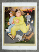 Load image into Gallery viewer, Joggers on the Hoe (lithograph)
