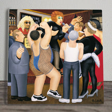 Load image into Gallery viewer, Party Boys 20cm x 20cm Ceramic Tile
