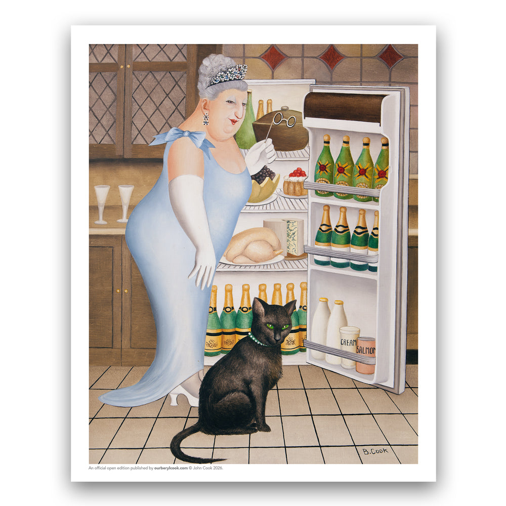Percy at the Fridge