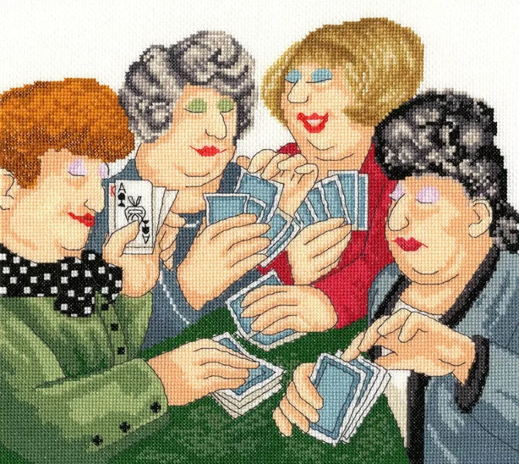 'A Full House' Cross Stitch Set