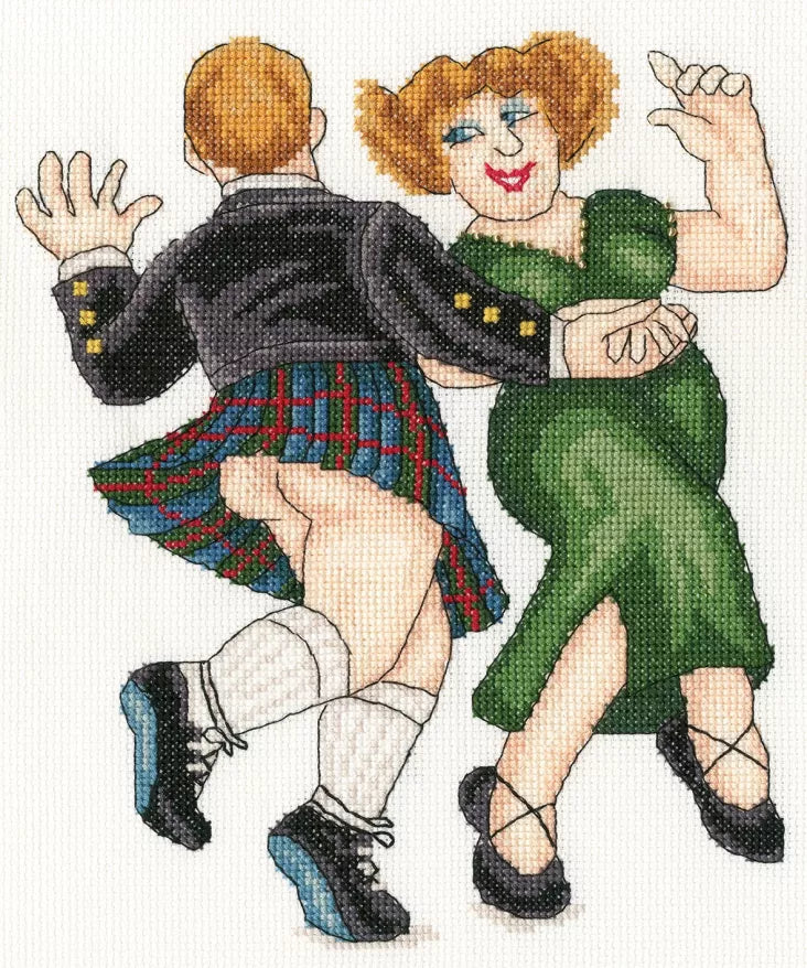 'Och Aye' Cross Stitch Set