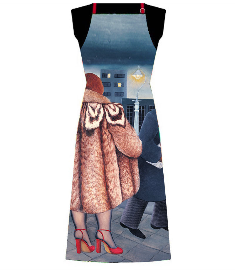 My Fur Coat Cotton Apron ourberylcook